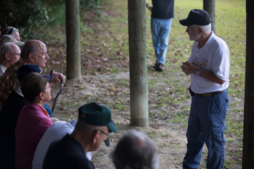 Vietnam Veterans visit Camp Geiger