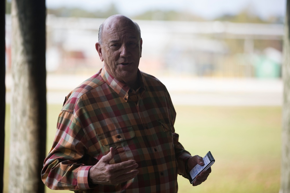 Vietnam Veterans visit Camp Geiger