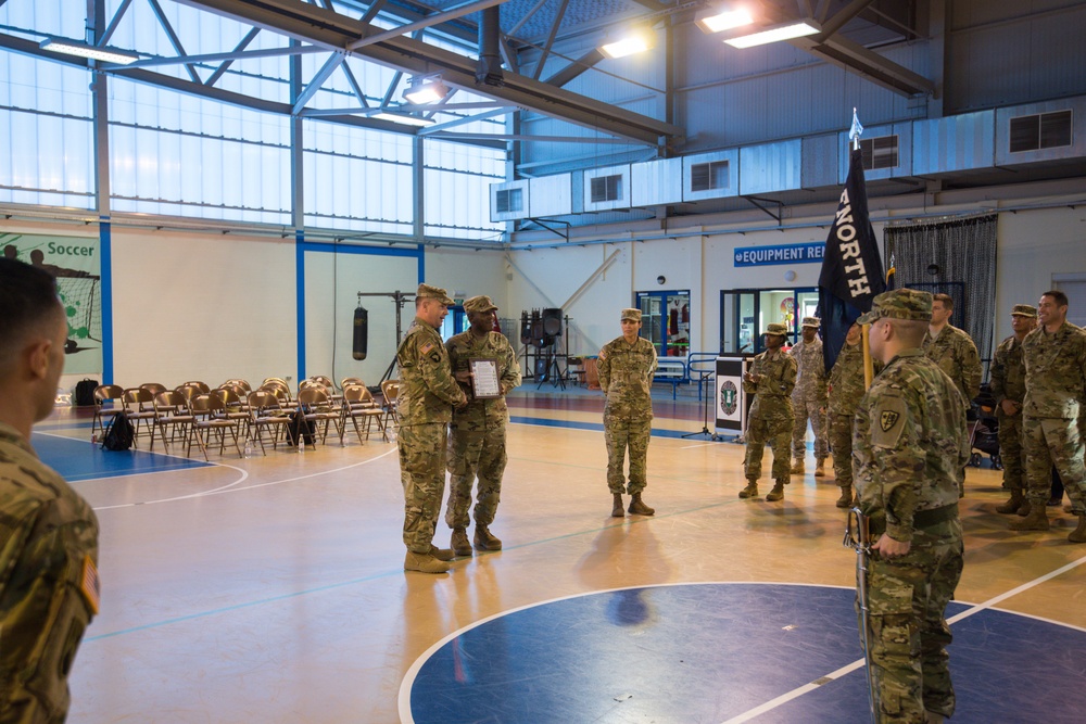 USAREUR CG attends HHC AFNORTH change of responsibility