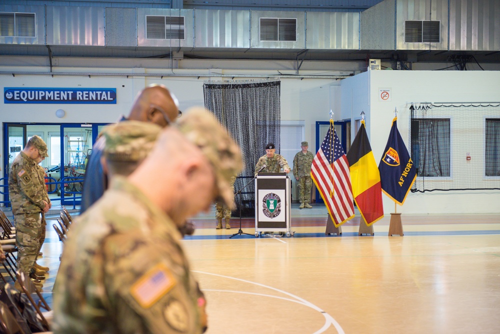 USAREUR CG attends HHC AFNORTH change of responsibility