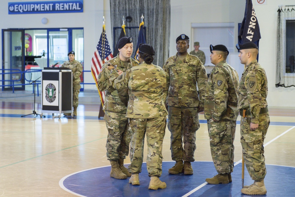 USAREUR CG attends HHC AFNORTH change of responsibility