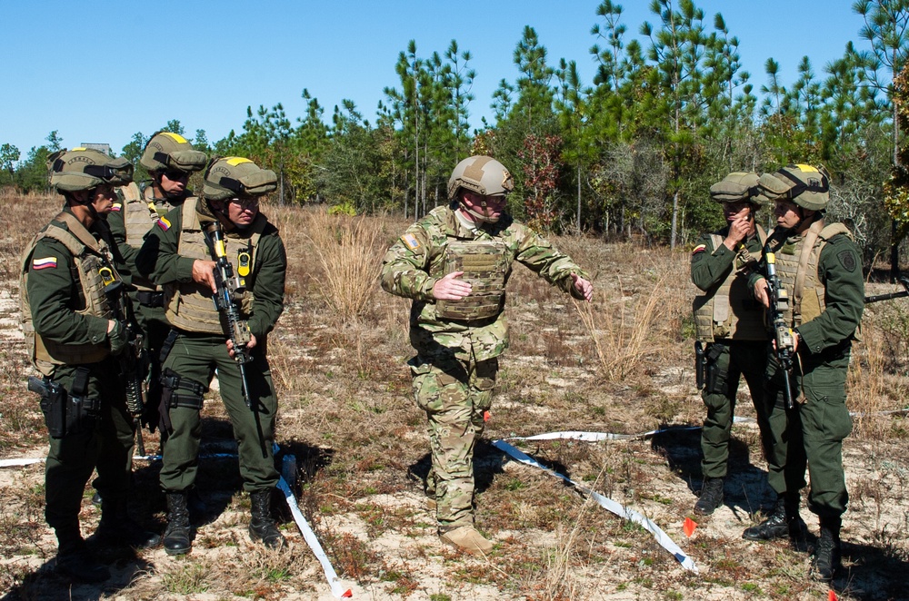 Security partnership strengthened as US Special Forces, Colombian Junglas train in Florida