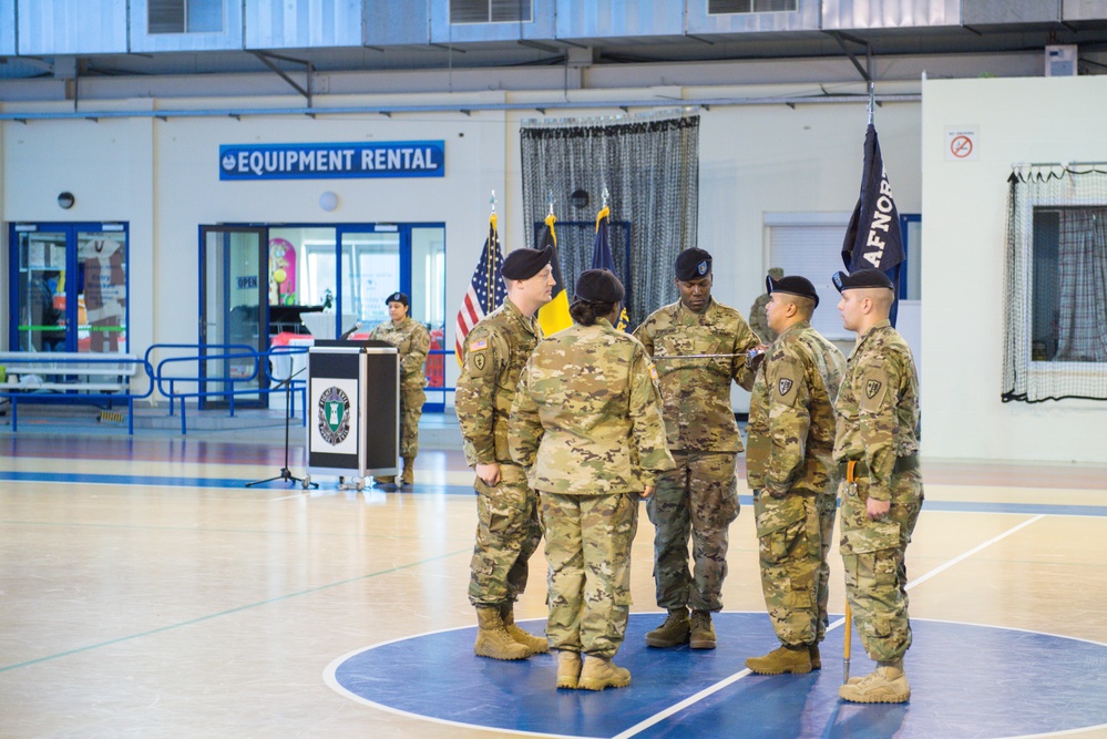 USAREUR CG attends HHC AFNORTH change of responsibility