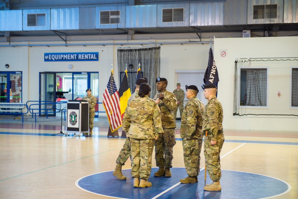 USAREUR CG attends HHC AFNORTH change of responsibility