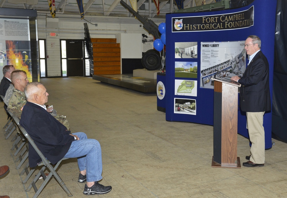 Wings of Liberty Military Museum Annex ribbon cutting ceremony