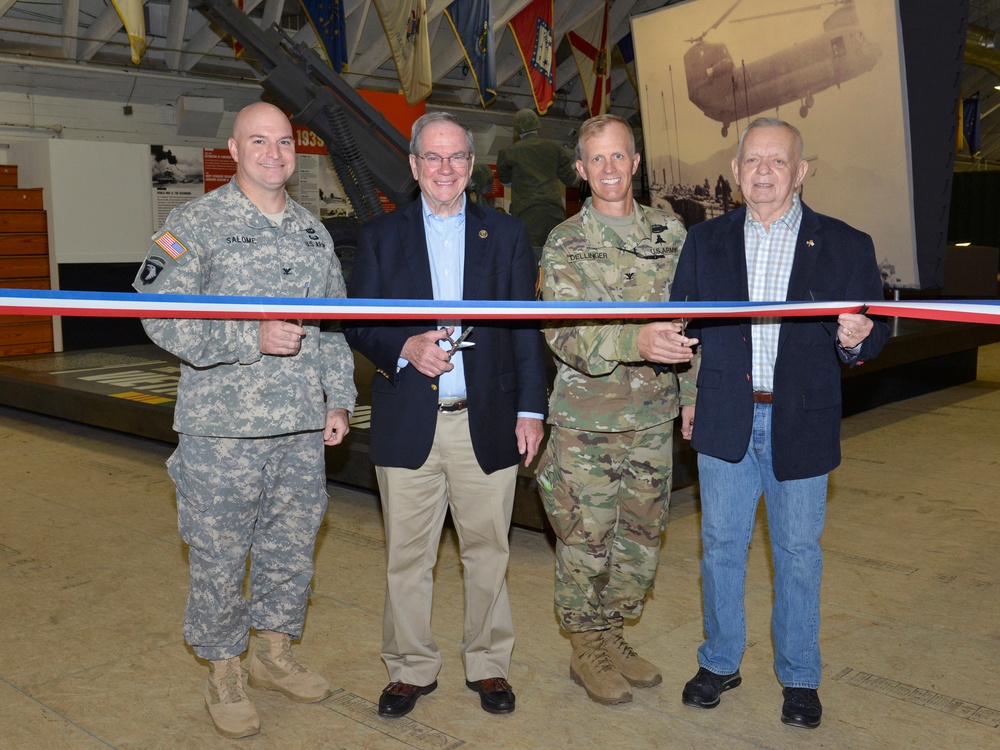 Wings of Liberty Military Museum Annex ribbon cutting ceremony