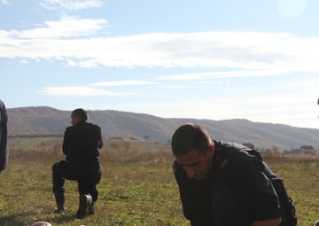Kosovo Border Police, KFOR conduct medevac training on the Administrative Boundary Line