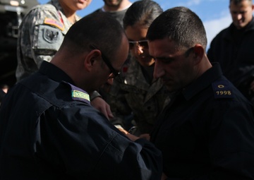 Kosovo Border Police and KFOR conduct medevac training on the Administrative Boundary Line