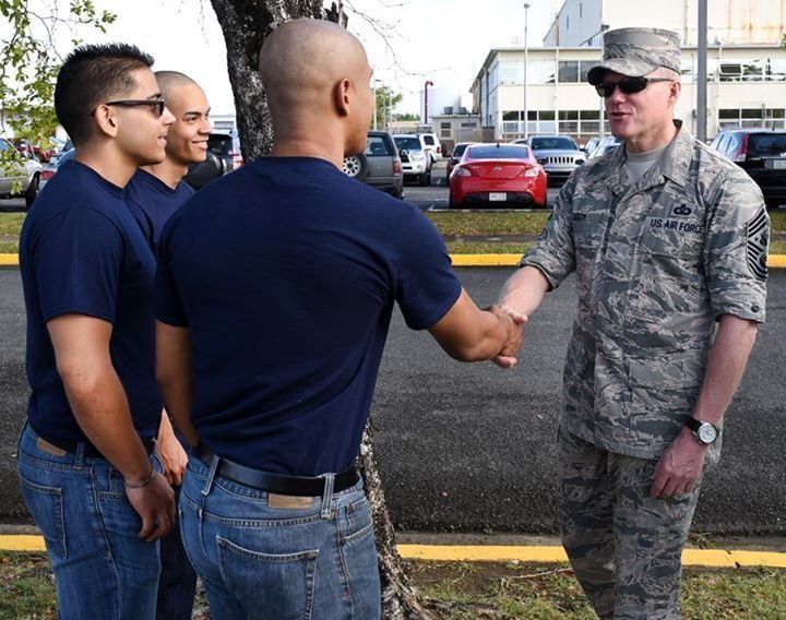 Air Force senior enlisted leader visits Puerto Rico Air National Guard