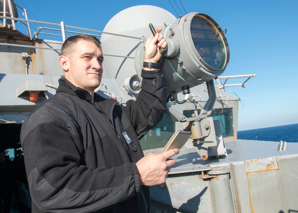 USS Bulkeley activity