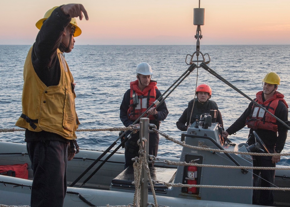 USS Bulkeley activity