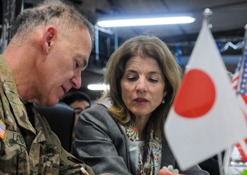 United States ambassador to Japan tours operations at Yama Sakura 69