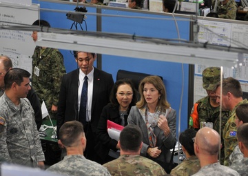 United States ambassador to Japan tours operations at Yama Sakura 69