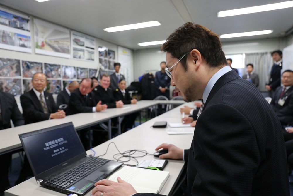 USAG Japan commander tours local hospital for future use