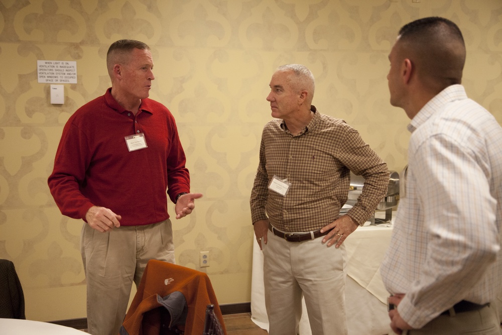 Maj. Gen. Hudson Dinner at La Casa Del Mar Beach Resort