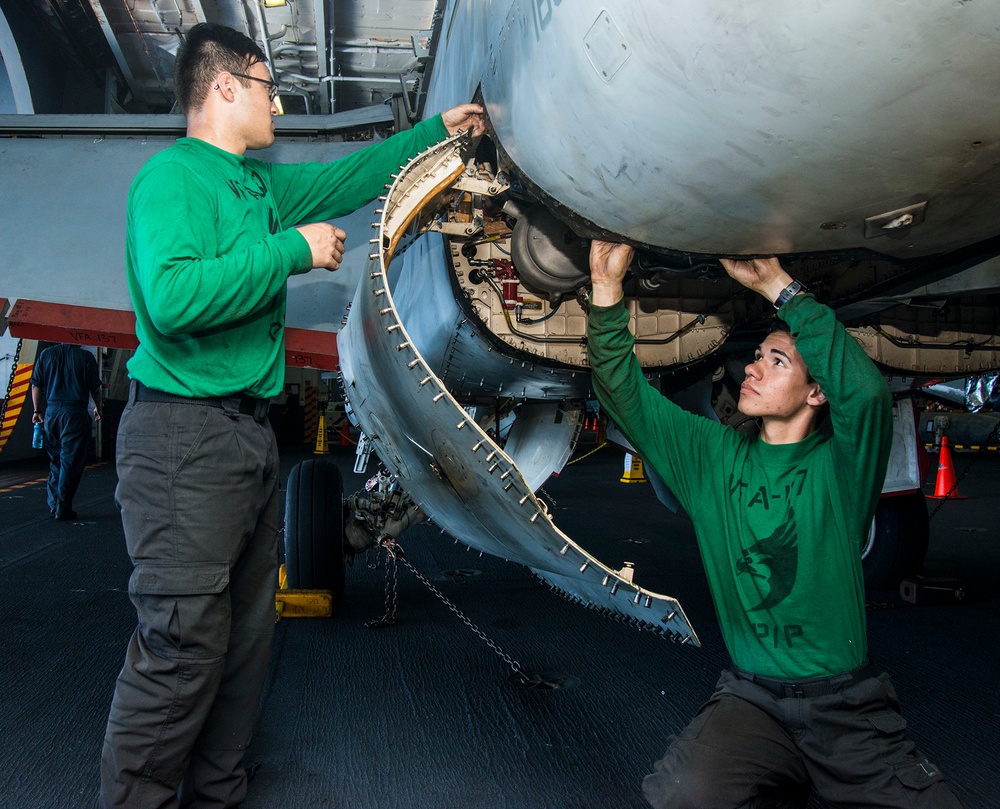 USS George Washington operations