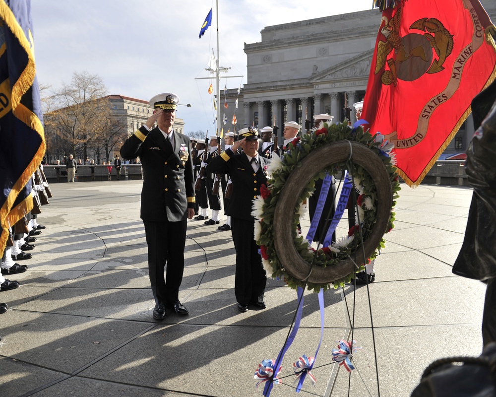 NDW commemorates Pearl Harbor with wreath laying ceremony
