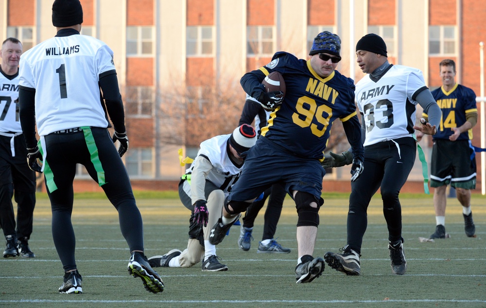 Army-Navy flag football