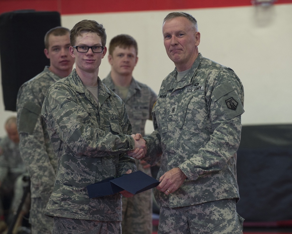 USAF Airmen compete in 7th MSC Combatives Tournament