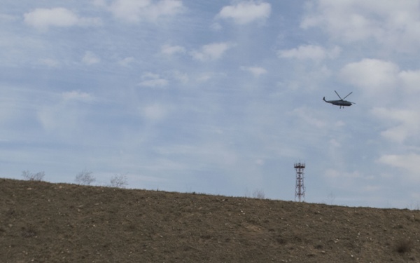 Firing weapons near Kabul