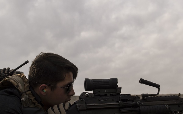 Firing weapons near Kabul