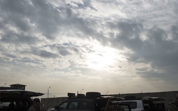 Firing weapons near Kabul