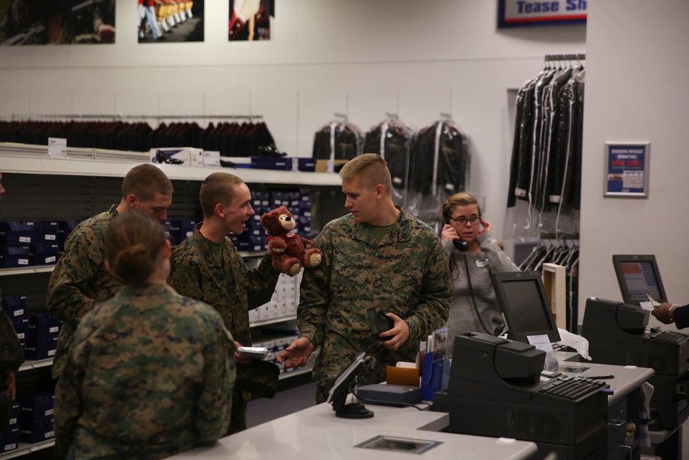 Junior cadets learn the ways of the Corps