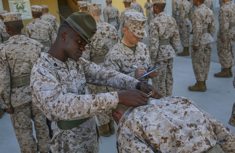 Co. G - Series Commander Inspection