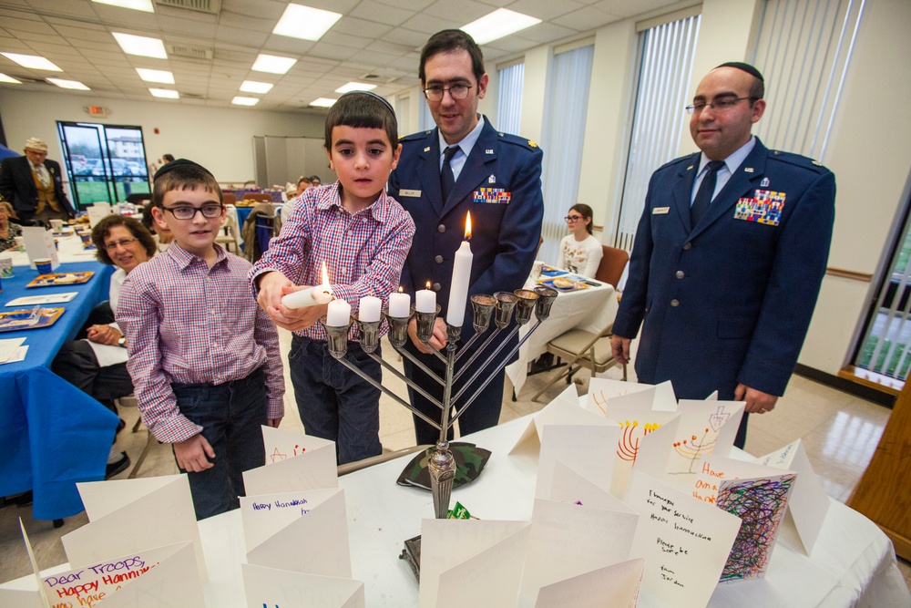 Hanukkah celebrated at JBMDL