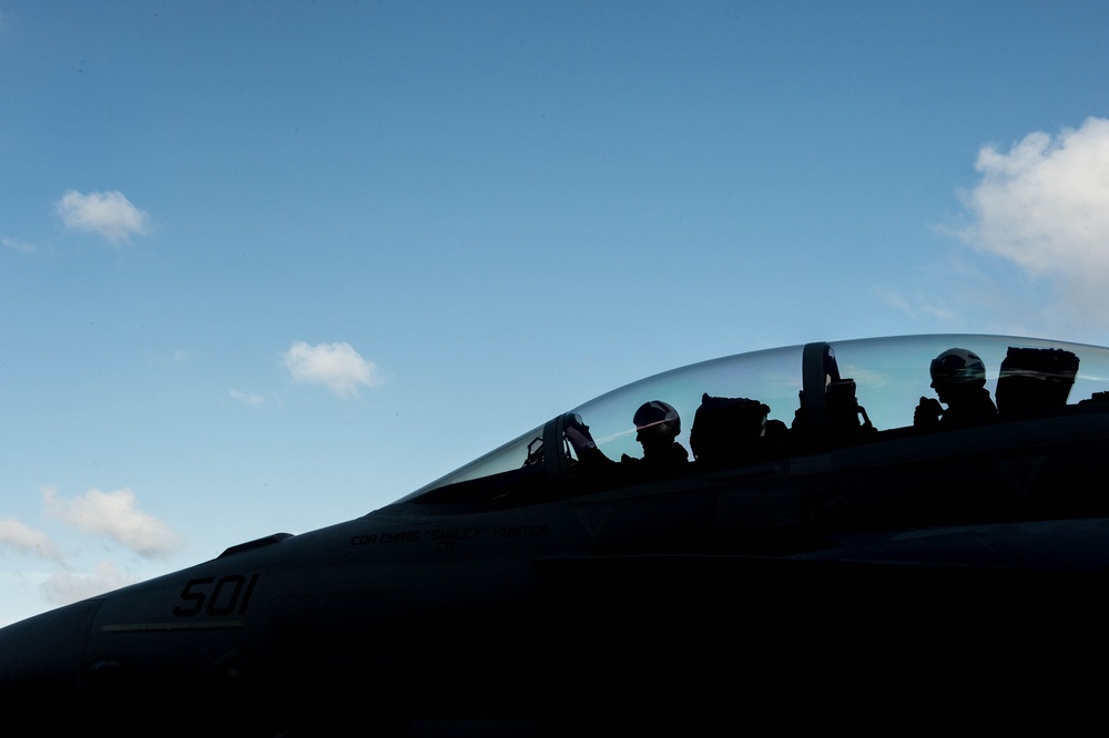 USS George Washington flight deck operations