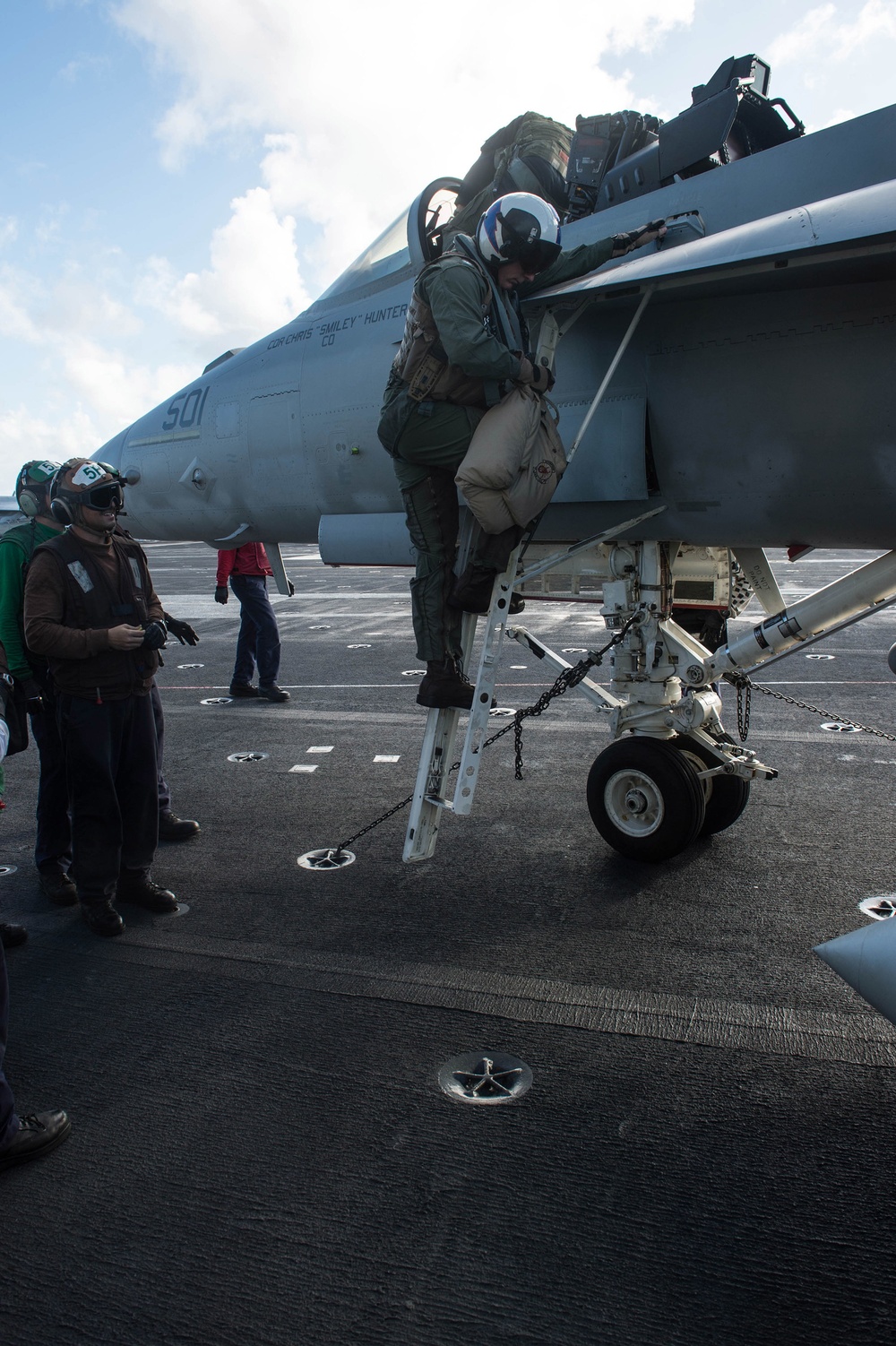 USS George Washington flight deck operations