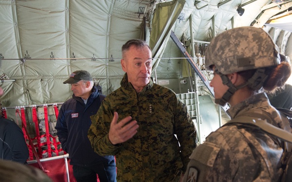 CJCS 2015 holiday troop visit