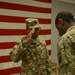 Master Sgt. Smith gets promoted overseas