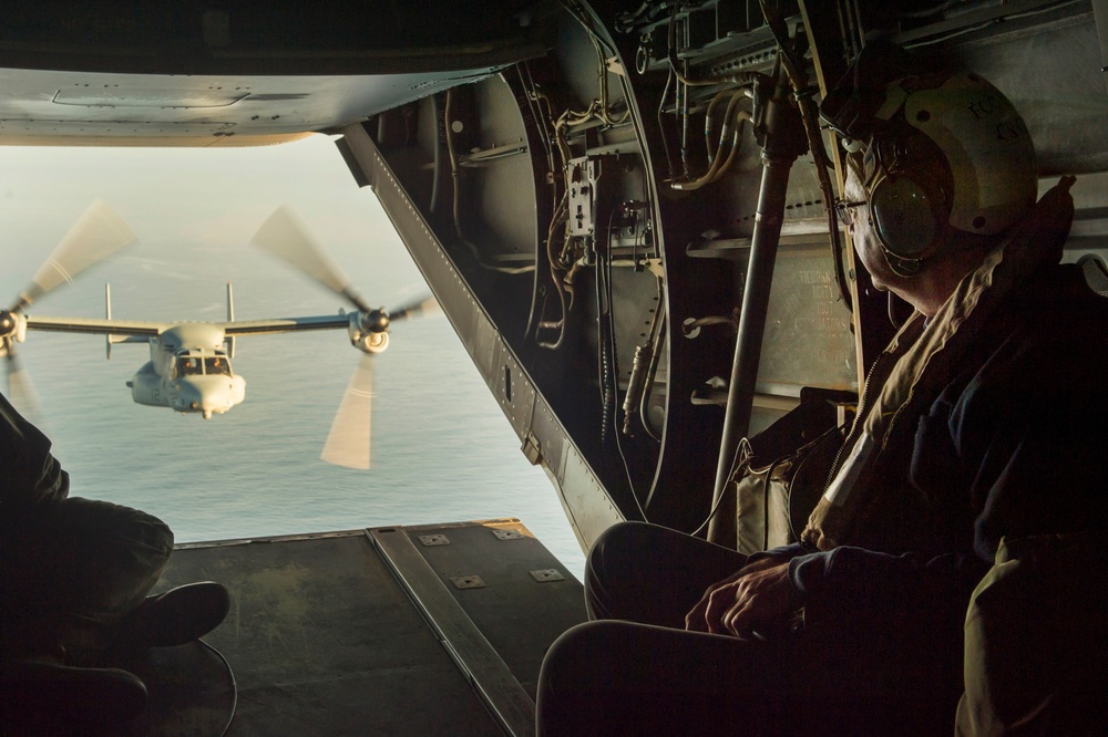 Secretary of defense tours USS Dwight D. Eisenhower with Indian minister of defense