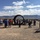 Visitors attend the Trinity Site Open House