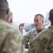 Bagram USO holiday troop visit