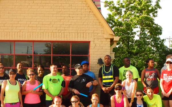 Inaugural Guardian Battalion - City of Cuba partnership run