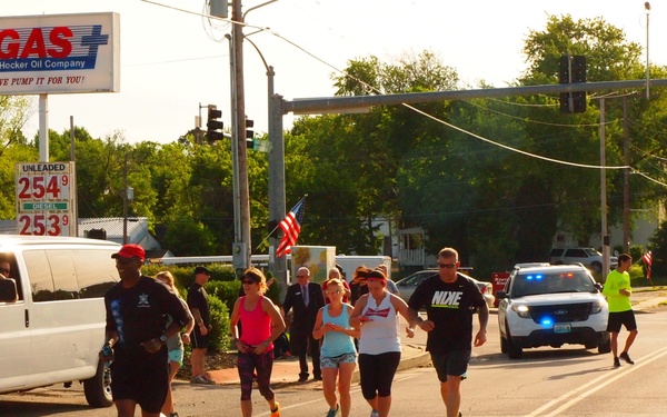 Inaugural Guardian Battalion - City of Cuba partnership run