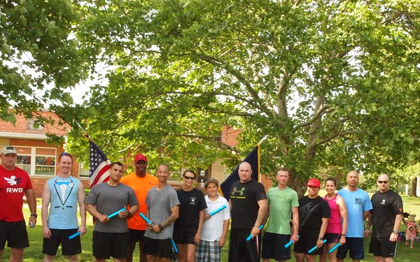 Inaugural Guardian Battalion - City of Cuba partnership run