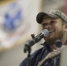 Bagram USO holiday troop visit