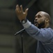 Bagram USO holiday troop visit