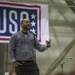 Bagram USO holiday troop visit