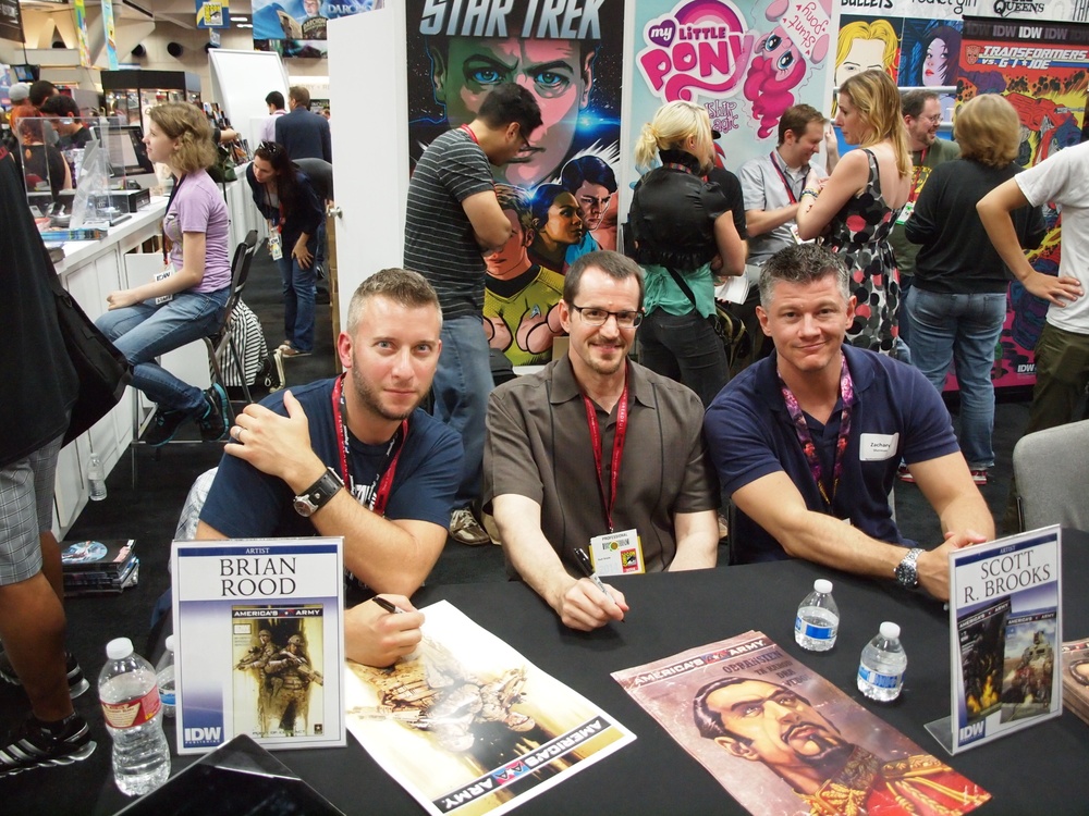 America's Army Comics at San Diego Comic-Con