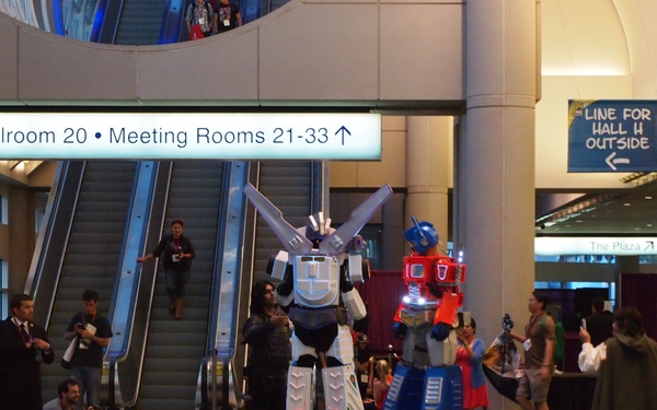 Military personnel attend 2015 San Diego Comic-Con