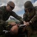 Casualties inbound: Corpsmen participate in casualty evacuation course