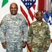 Maj. Gen. James E. Simpson visited at Caserma Ederle in Vicenza, Italy