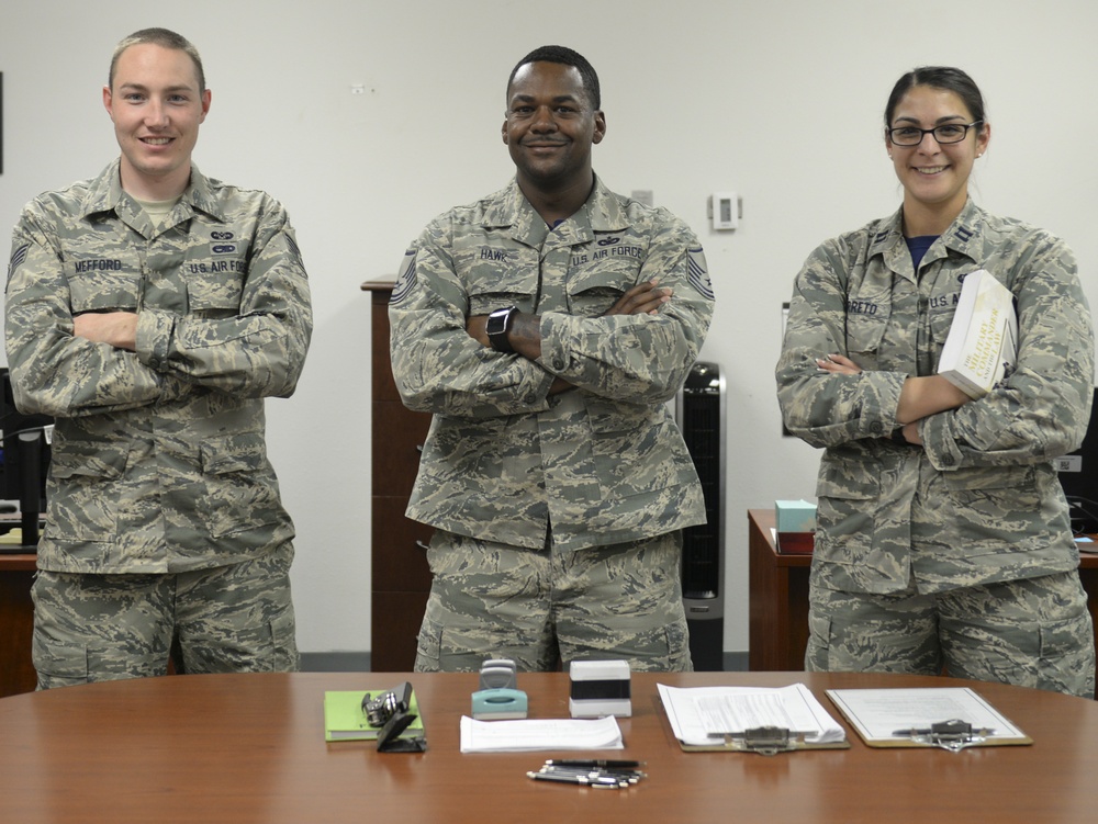 Legal Hawks make their first squadron visit