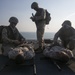 Battalion Landing Team 2/6, 26th MEU Marines and Sailors conduct simulated mass casualty exercise