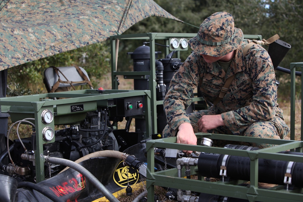 MWSS-271 Marines execute mission essential tasks in support of 2nd MAW