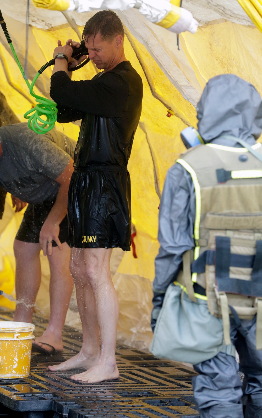 Sudden Response: JTF-CS conducts mass casualty decontamination event